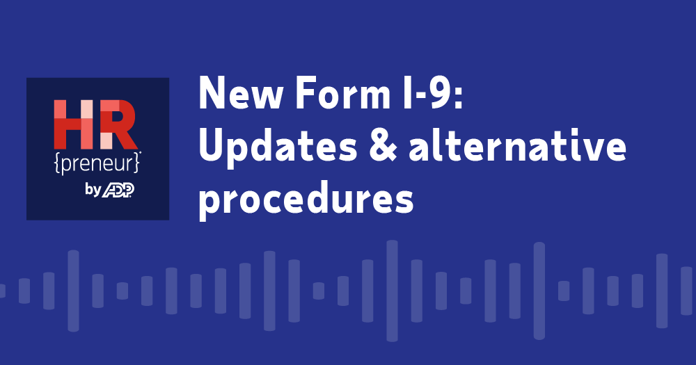 Employers must use new form i 9 soon
